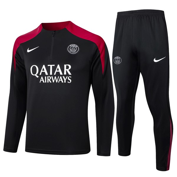 Sweatshirts PSG 2024-2025 Schwarz Rote